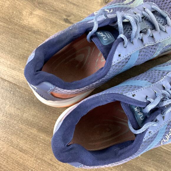 Ryka Devotion Plus 2 Womens Athletic Shoes Sz 8.5 M Blue Sneaker Running Lace Up - Picture 7 of 10